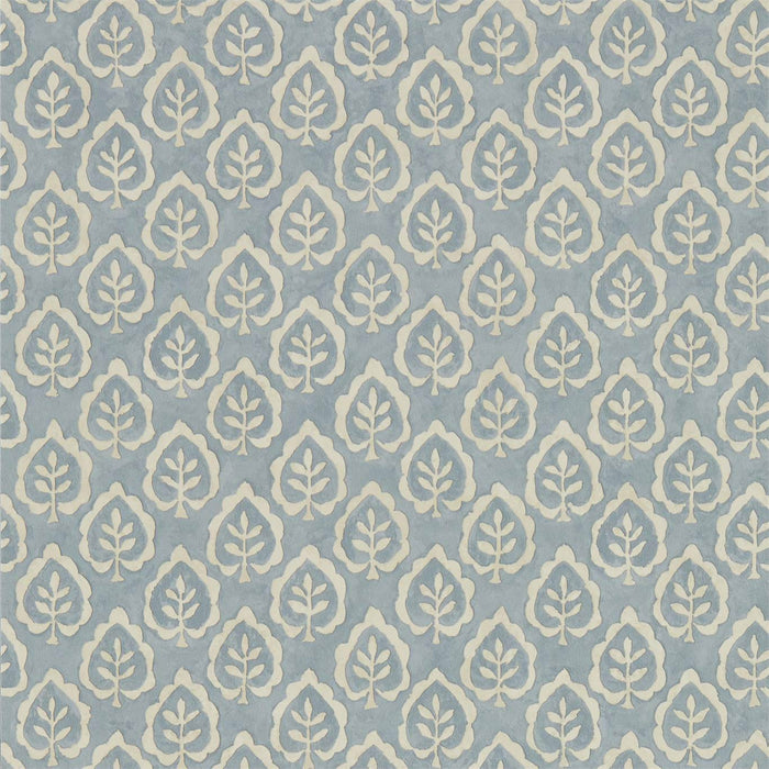 Fencott Blue Wallpaper