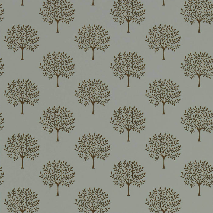 Marcham Copper Grey Wallpaper