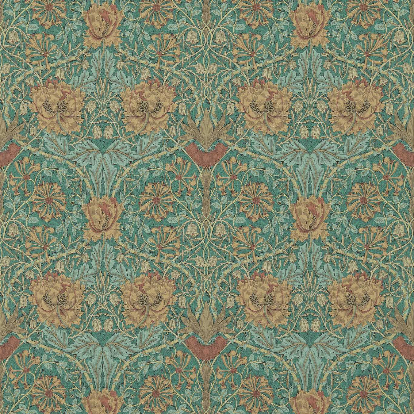 Morris & Co Morris and Friends Wallpaper Collection
