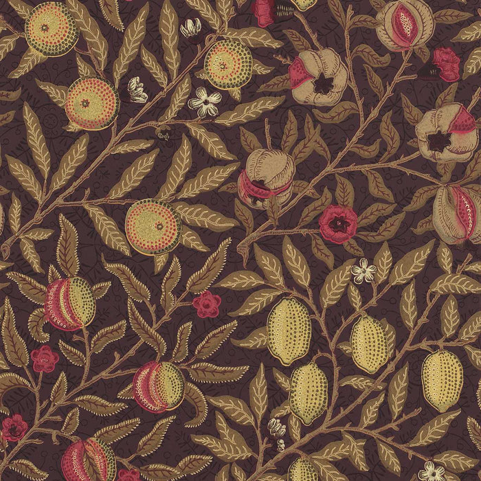 Morris & Co Fruit Wine/Manilla Wallpaper