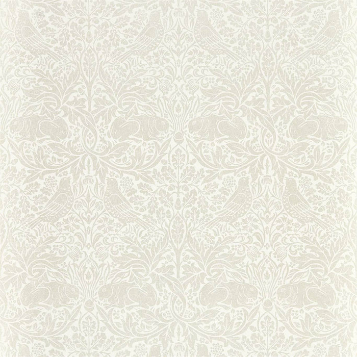 Morris & Co Pure Brer Rabbit White Clover Wallpaper