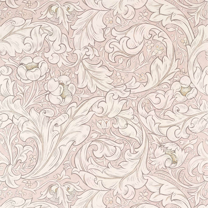 Morris & Co Pure Bachelors Button Faded Sea Pink Wallpaper