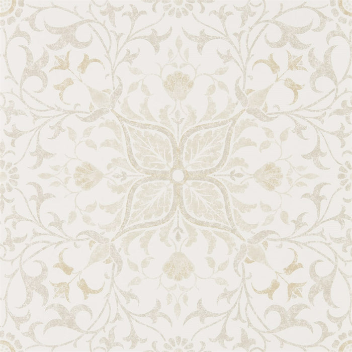 Morris & Co Pure Net Ceiling Ecru/Linen Wallpaper