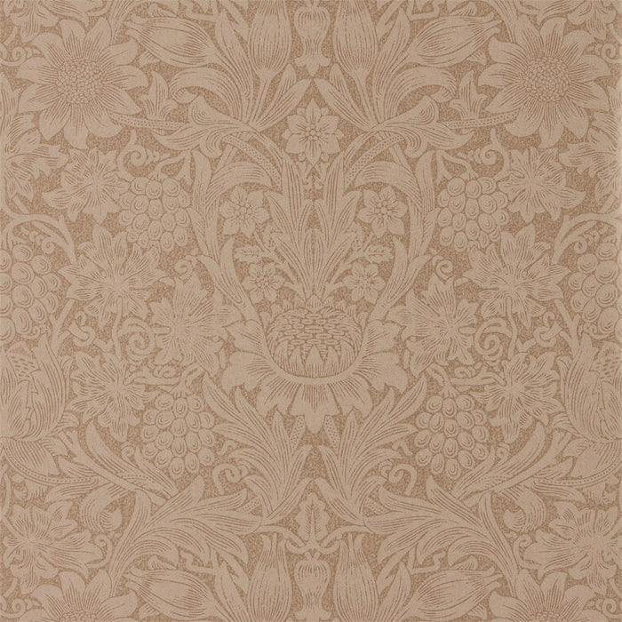 Morris & Co Pure Sunflower Copper/Russet Wallpaper