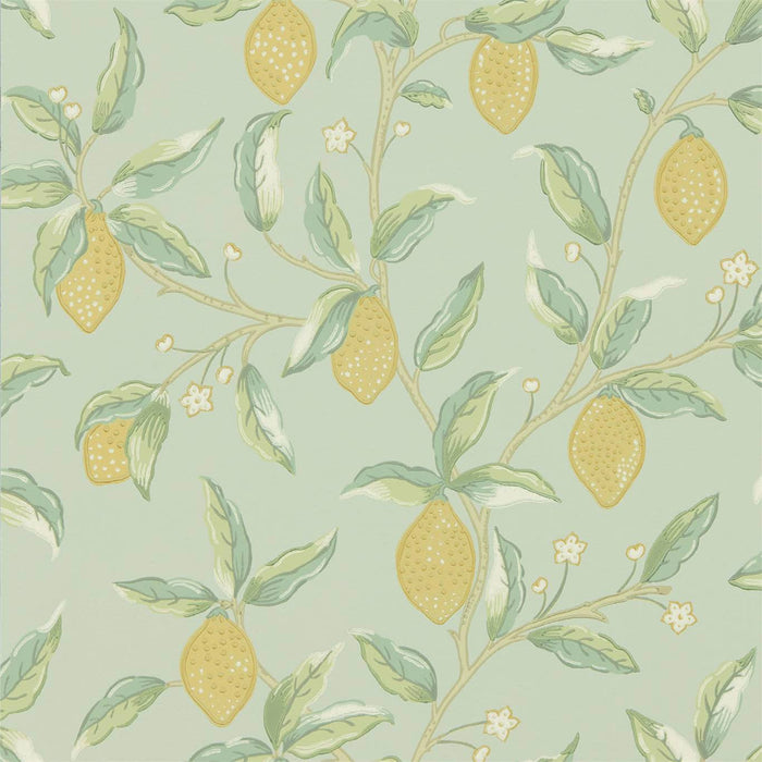 Morris & Co Lemon Tree Sage Wallpaper