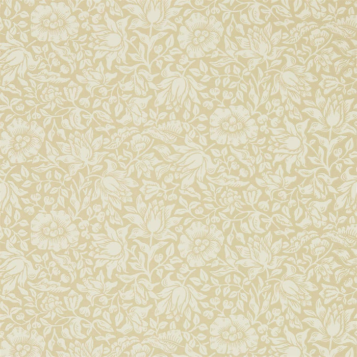 Morris &  Co Mallow Soft Gold Wallpaper