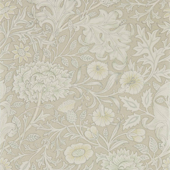 Morris & Co Double Bough Pewter Wallpaper