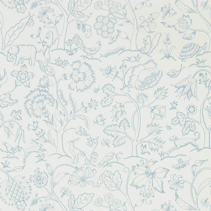 Morris & Co Middlemore Cornflower Chalk Wallpaper