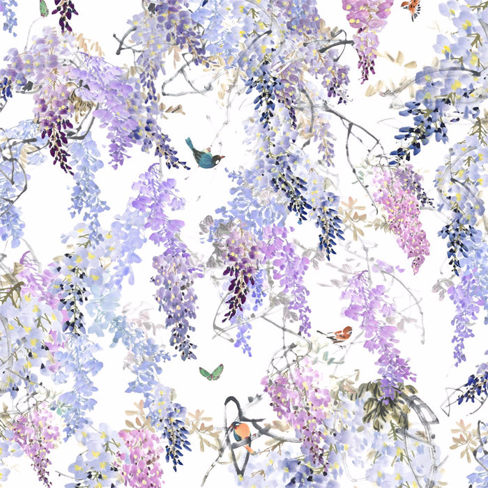 Wisteria Falls Panel B Lilac