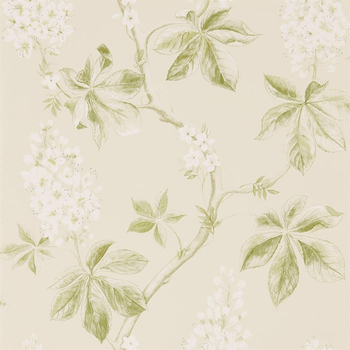 Chestnut Tree Lemon/Lettuce Wallpaper