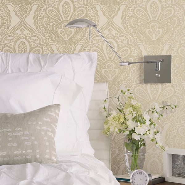 Galerie Mehndi Damask Wallpaper Cream DWP0247-05