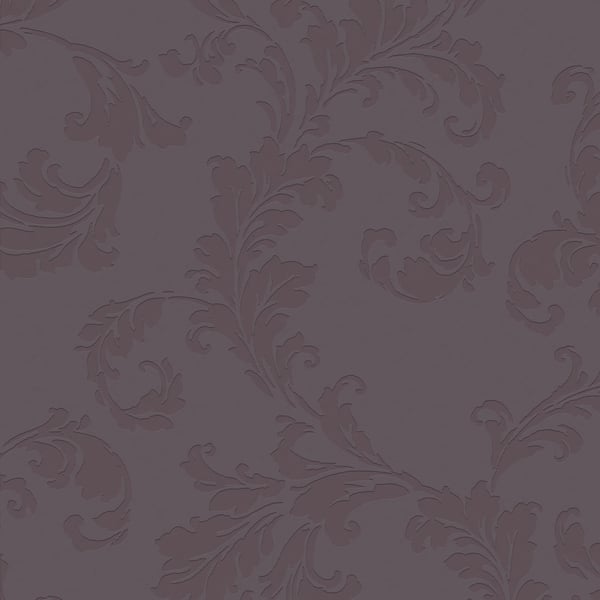 Galerie Acanthus Trail Wallpaper Purple DWP0250-01