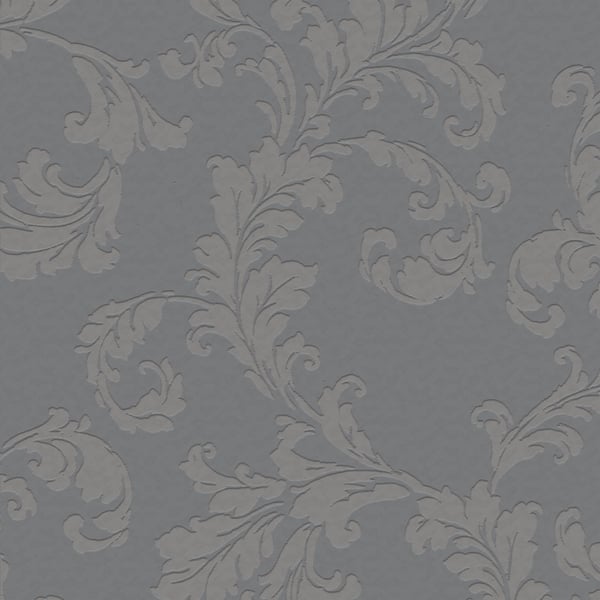 Galerie Acanthus Trail Wallpaper Silver DWP0250-02