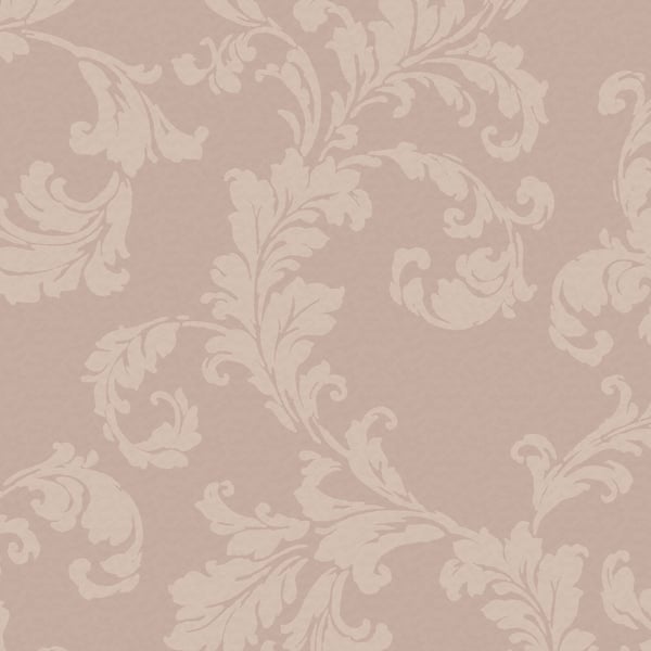 Galerie Acanthus Trail Wallpaper Soft Pink DWP0250-04