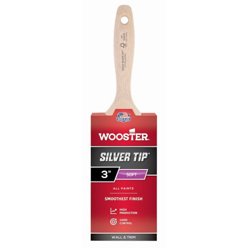 Wooster Silver Tip Varnish 3" Paint Brush
