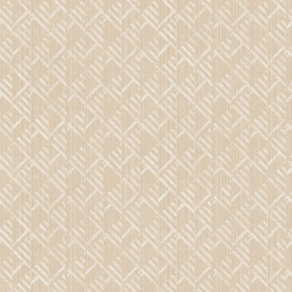 Galerie Block Flock Wallpaper Gold G56577