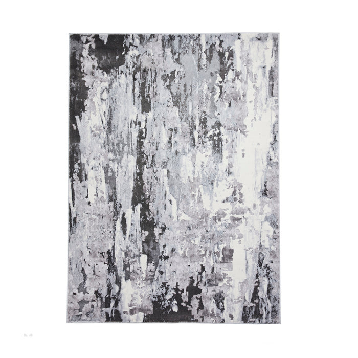 Apollo GR580 Grey Modern Abstract Rug