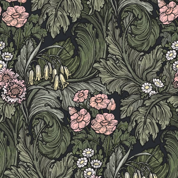 Laurence Llewelyn-Bowen Wallpaper Hedgerovia LB25138