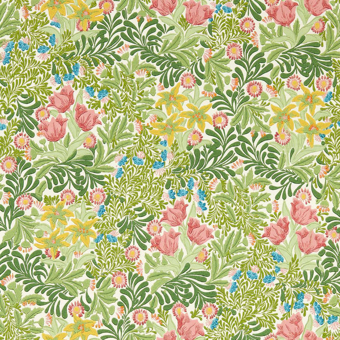 Bower Wallpaper Boughs Green/Rose