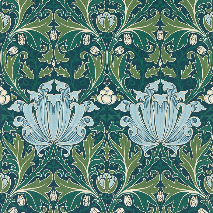 Morris & Co Helena Indigo/Boughs Wallpaper