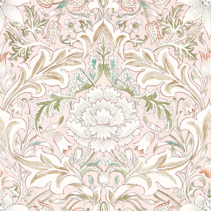 Morris & Co Simply Severn Cochineal/Willow Wallpaper