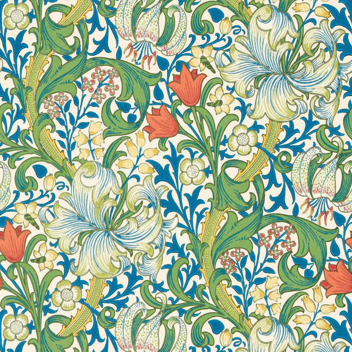 Morris & Co Golden Lily Twister Wallpaper