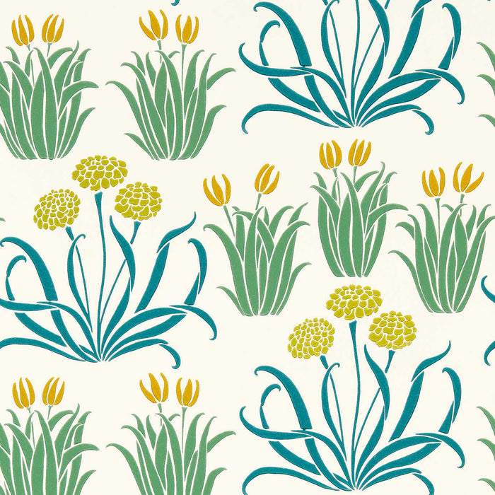 Morris & Co Glade Gooseberry Fool Wallpaper