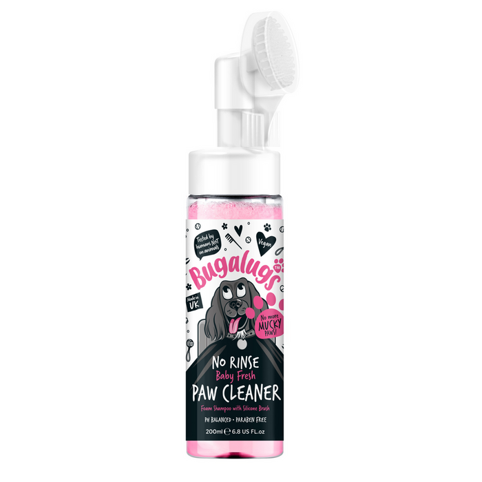 Bugalugs Baby Fresh No-Rinse Paw Cleaner for Dogs & Cats