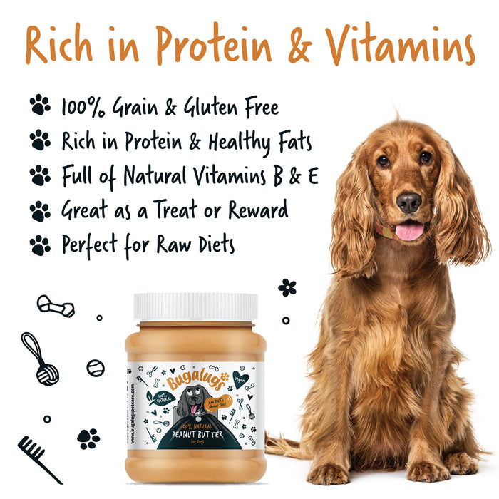 Bugalugs 340gm Peanut Butter