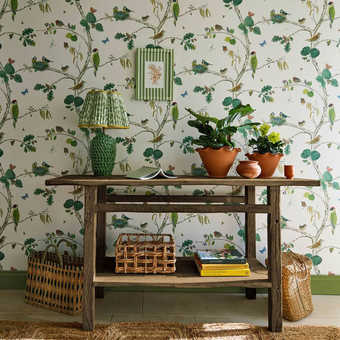 Sanderson Woodland Chorus Botanical/Multi Wallpaper