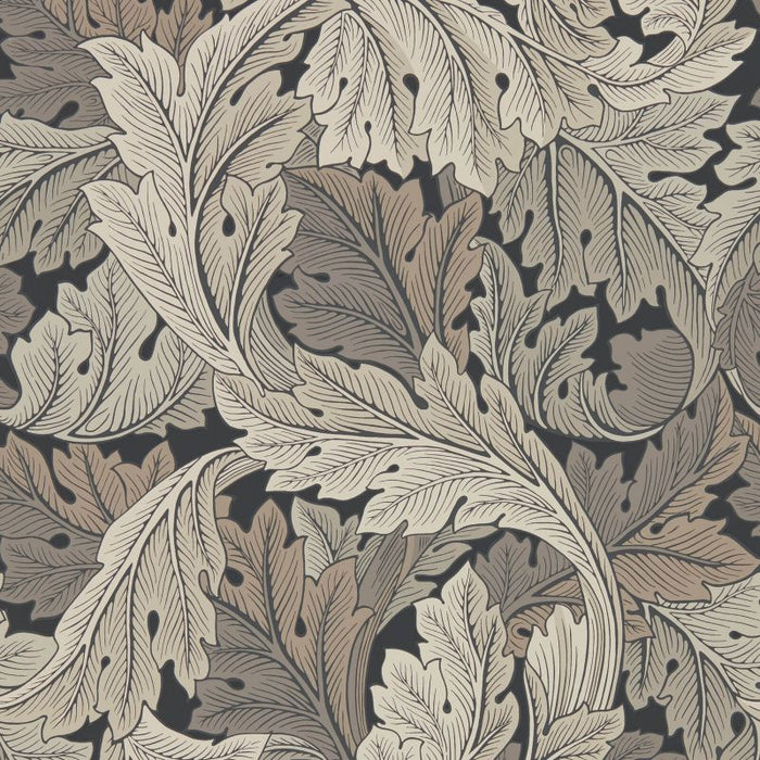 Morris & Co Acanthus Charcoal/Grey Wallpaper