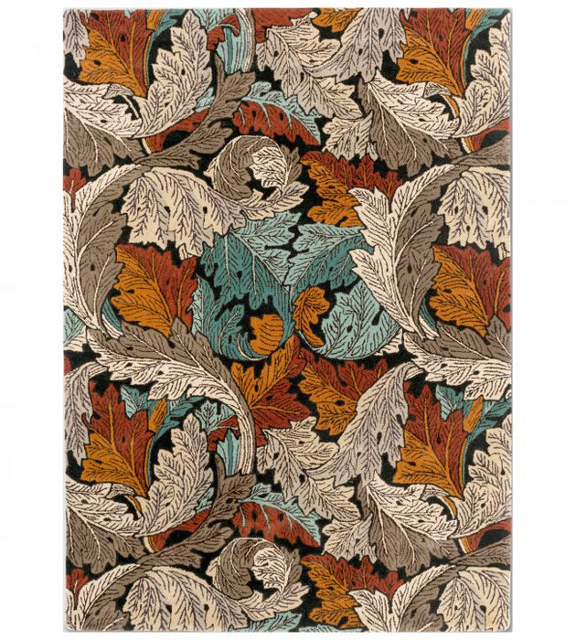 Morris & Co Oak Rug Acanthus Forest