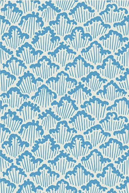 Farrow & Ball Wallpaper Aranami BP4604 Aqua