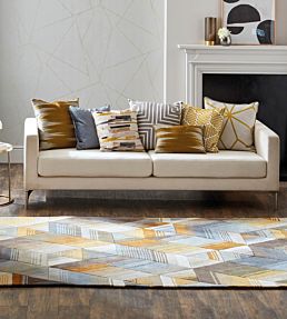 Harlequin Arcoss Rug Ochre