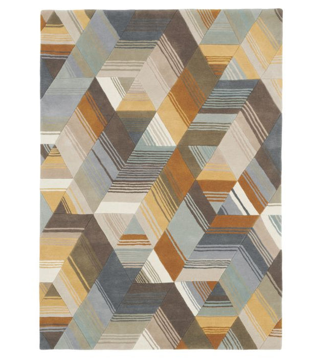 Harlequin Arcoss Rug Ochre