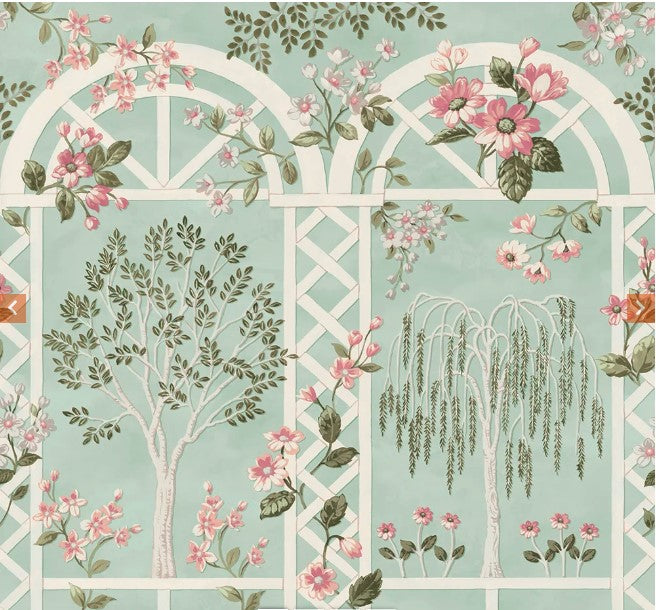 Laura Ashley Arlingham Gardens Mural - 143357FXST