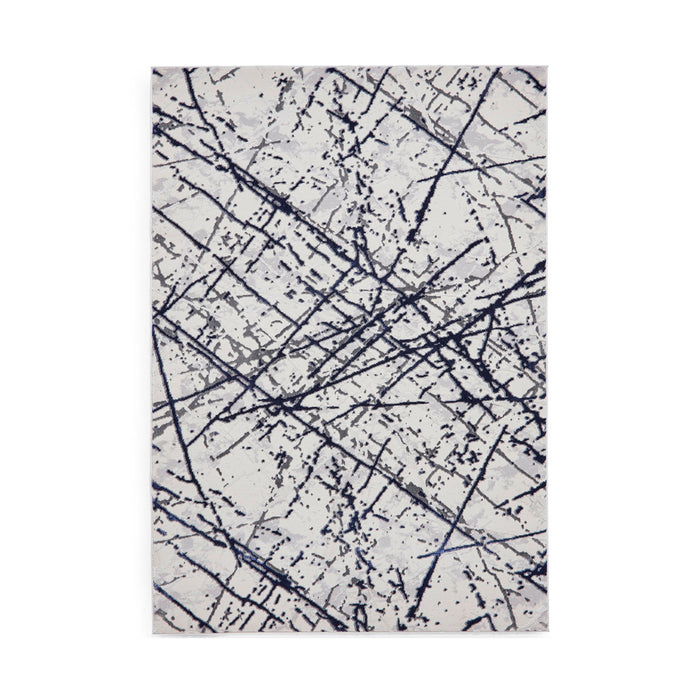 Artemis B8403A Blue/Silver Modern Abstract Rug