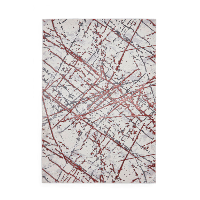 Artemis B8403A Pink/Silver Modern Abstract Rug