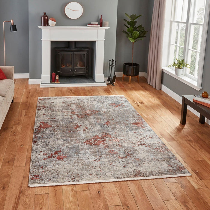Athena 18597 Grey/Terra Rug