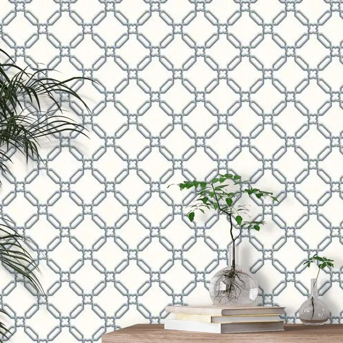Laura Ashley Westminster Wallpaper - 130100 - Dusky Seaspray