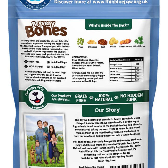 Park Life Bravery Bones Beef Steak Flavour 100g 8 Pack