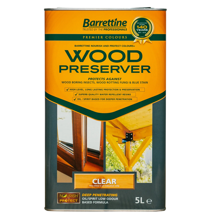 Barrettine 5ltr Premier Wood Preserver