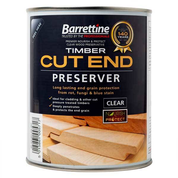 Barrettine 1ltr Timber/Cladding Cut End Preserver