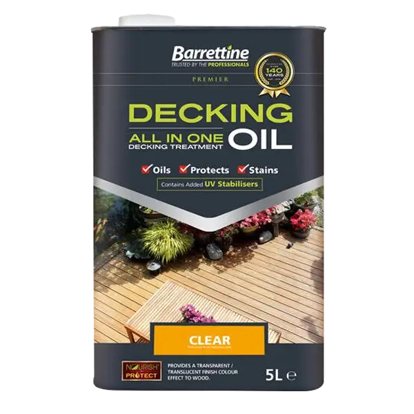 Barrettine Decking Oil All-In-One Treatment