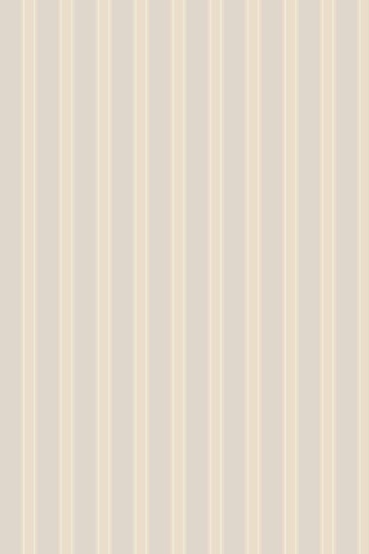 Farrow & Ball Wallpaper Block Print Stripe BP712 Stone / Off White / Grey