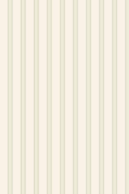 Farrow & Ball Wallpaper Block Print Stripe BP733 Off White / Green