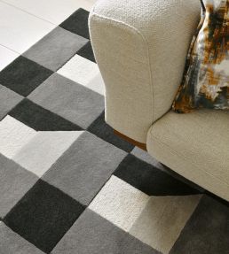 Harlequin Blocks Rug Slate