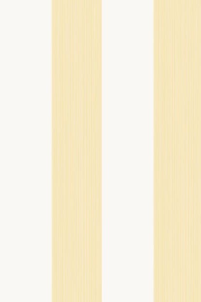 Farrow & Ball Wallpaper Broad Stripe BP 1319 Butter / White