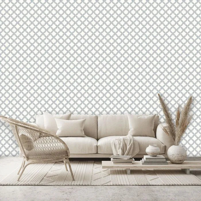 Laura Ashley Westminster Wallpaper - 130100 - Dusky Seaspray