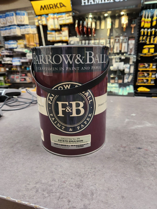 Farrow & Ball 5ltr Estate Emulsion No270 Caluna